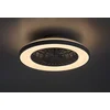 Rabalux Plafonjera sa ventilatorom Dalfon2, 48W, 48,5cm, 3000-6000K, Crna