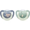 NUK First Choice Night 6-18 m duda Hippo/Koala 2 kos