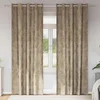 Baršunaste zavjese 2 pcs Šampanjca 245 x 140 cm Baršun