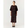 YAS Bluza YASELYSIA kostanj rjava/temno rjava