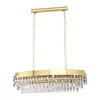 EGLO Viseća lampa VALPARAISO 10xE14 zlatna kristal 39462