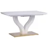 MID.YOU Jedilna Miza Jade Az, Bela, 140-180x90
