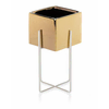 shumee Cvetlični lonec Mizu Gold White 23 cm