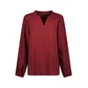 BLUE SEVEN Bluza vinsko rdeča