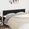 Vidaxl vidaXL Vzglavja za posteljo, 2 kosa, črna, 100x5x78/88 cm, blago
