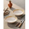 Hermia Set činija, 6 komada, Beli