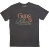 Guns N Roses Majica California 1985 Stone Wash Unisex Charcoal Grey 2XL