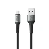 SUPERIOR USB data kabal SU-K104 , Fast, 12W, 2.4A, USB A na Micro , 1m, Crni