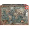 Puzzle Historical World Map Educa 8000 delov od 11 leta