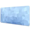 Decormat Podloga za pisalno mizo Modra abstrakcija 100x50 cm