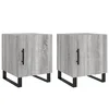 vidaXL vidaXL Nočna omarica 2 kosa siva sonoma 40x40x50 cm inženirski les, (20808675)