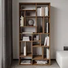 HANAH HOME Polica za knjige Nicola Antique Walnut