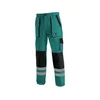Canis Radne pantalone do struka luxy bright zeleno-crna vel.64 ( 67067 )