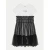 Guess Vsakodnevna obleka J5RK18 K6YW0 Črna Regular Fit