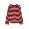 VERO MODA Majica VMFILUKKA rjasto rjava