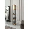 Opviq Podna lampa Estantes Square, 150 cm, Krem