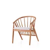 Hanah Home Trpezarijska stolica Ava 4501, 60x77x54,5 cm, Bela