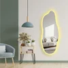 Hanah Home Ogledalo sa LED rasvetom Ledayna-001, 52 x 135 cm, Šareno