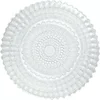 LE COQ Helios plitvi krožnik, o: 160 mm, bel, baročni rob (6 kos)