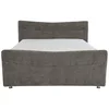Esposa BOXSPRING POSTELJA 160 cm  x 200 cm , tekstil siva