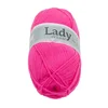 Preja LADY de Luxe - 100 g / 238 m - neonsko roza