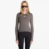 Majice Pas Normal Studios Womens Thermal Long Sleeve Baselayer Dark Coffee S