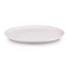 Jedilni krožnik COUPE 27 cm, SHELL PINK, kamnita posoda, Le Creuset