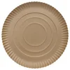 shumee Okrogel kraft krožnik, odporen proti maščobi, 28 cm, 40 kosov.
