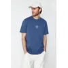 Trendyol Muška majica Tmnss24Ts00056, Indigo