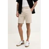 Kratke hlače Resteröds Chin shorts moške, bež barva, 55251.6410