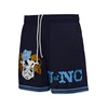 Mitchell & Ness Hlače modra/rjava