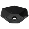 Umivaonik 41 x 36,5 x 12 cm keramički crni