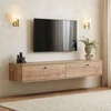 Hanah Home TV komoda Ligne 160, 160 cm, hrast Sapphire