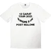 Post Malone Spotlight 2023 Tour (Back Print & Ex-Tour) White L Majica