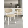 HANAH HOME Set stolica (2 dela) Toldy Cream White