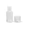 Karafa s steklom ferm LIVING Ripple Small Carafe Set 500/200 ml