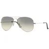 Ray Ban Unisex sunčane naočare 0RB3025 003/32 55/58/62 Aviator, Sive