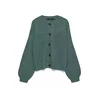 VERO MODA Pletena jopa VMLea temno zelena