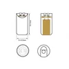 KONDEZATOR STARTNI 80-100MF GMC 4PIN 250V/50HZ