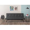 Atelier del Sofa Trosed na razvlačenje Zola Tamnosivi