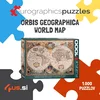 Puzzle Starinski zemljevid sveta – sestavljanka 1.000 kosov