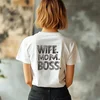 Camiseta Majica sa štampanim printom Cam 886, Ženska, Bela