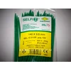 Kabelske vezice zelene 140x3,5 mm - SapiSelco (1 pak/100 kos) SEL.12.210R