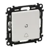 752116 TIPKALO ZA ZVONO S TINJ. 1P/6A/250V VALENA LIFE BIJELO