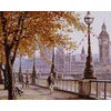 Rayher. Slikanje po številkah, Autumn London, 40x50 cm