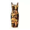 Versace Jeans Couture Poletna obleka  limona / oranžna / črna
