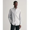 Gant za moške. 3000230 Srajca Oxford Regular Fit v modri barvi z drobnimi črtami (XL), Modra, Priložnostno, Bombaž, Classic,