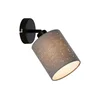 Briloner 2078-014 - Zidno spot svetlo SPOTLIGHT 1xE27/25W/230V sivo/crno