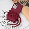 Maska za Samsung Galaxy S25 Crossbody bordo