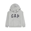 GAP Majica HERITAGE mornarska/svetlo siva/bela